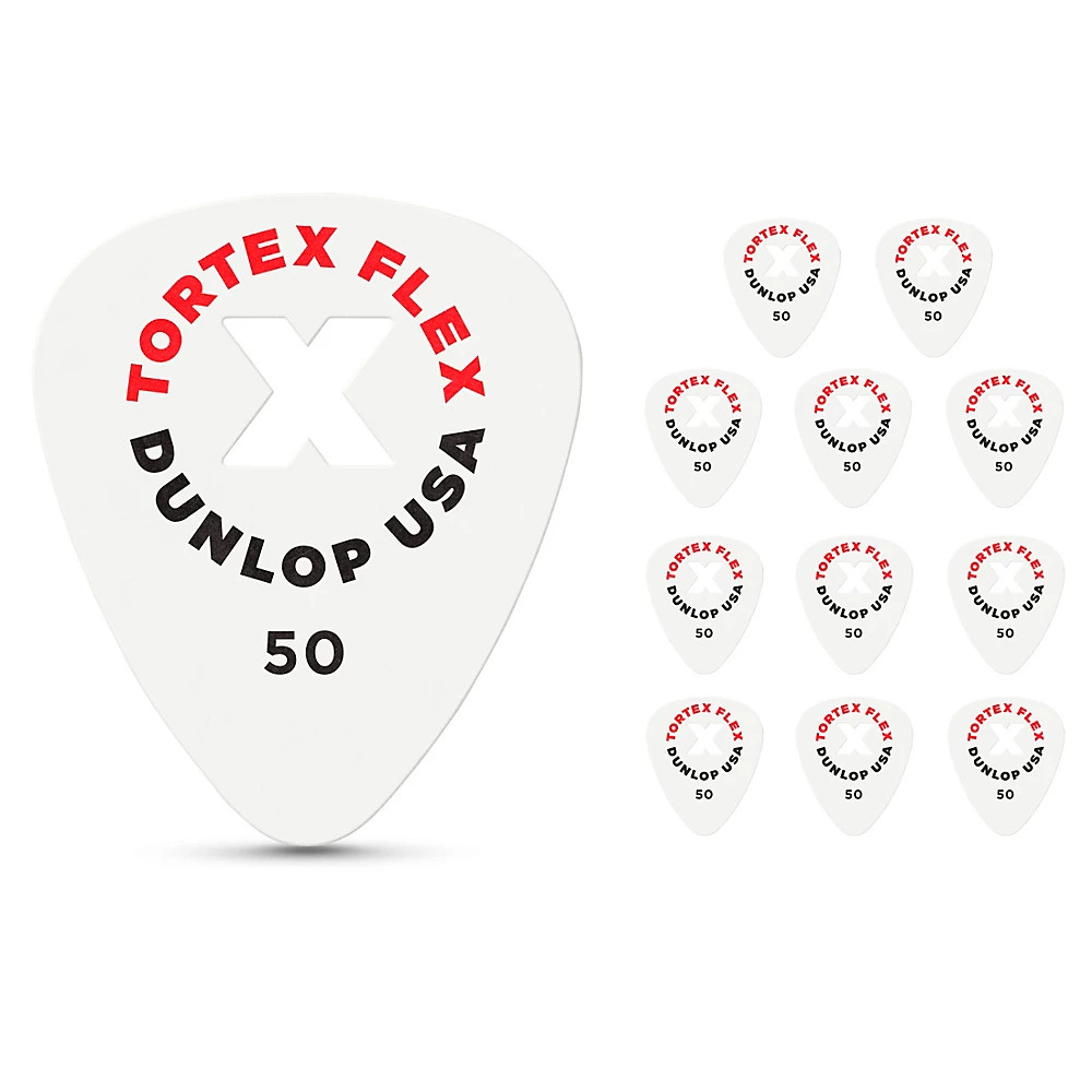 Dunlop Tortex Flex X Pick 50 мм 12 упаковок 2390₽