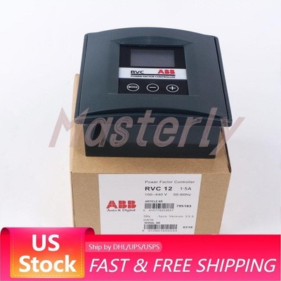 1PCS NEW ABB RVC-12 Power Factor Controller RVC 12 US Free TAX RVC-12/1-5A