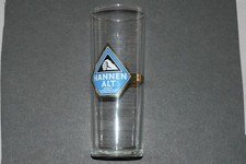 4x Hannen Alt 0,2l  alte Biergläser Bier Glas Becher Sammlerglas