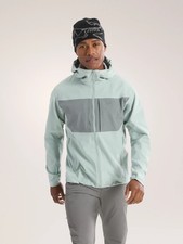 Arc'teryx Gamma MX Men's Hooded Softshell Jacket, XL Brand New Color Stone Green