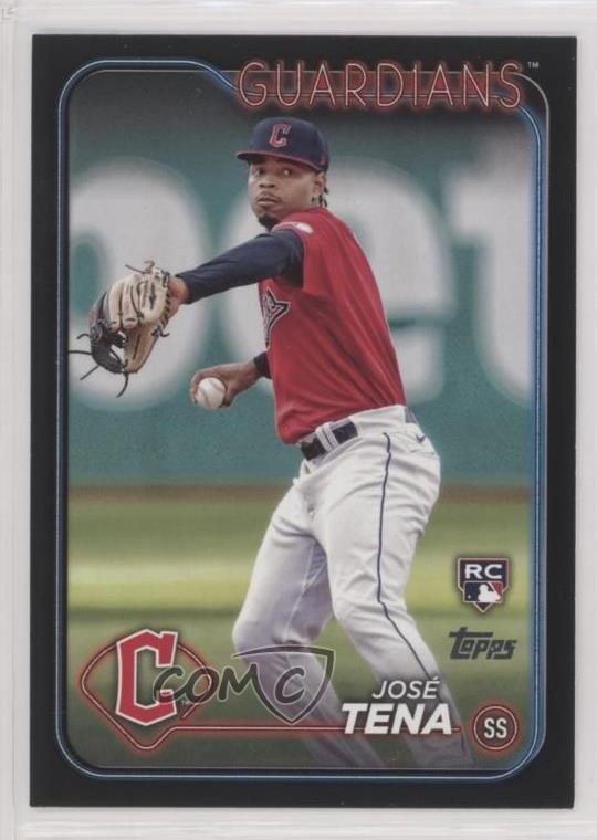 2024 Topps Series 2 Black 30/73 Jose Tena José Tena #678 Rookie RC 06l3