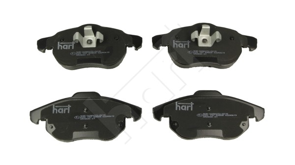 Vorderachse Hart 220 197 Bremsbelagsatz, Scheibenbremse FüR ,Cadillac,Fiat,Opel,-image