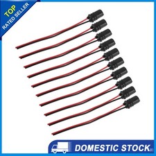 10pcs T10 194 Round Pre Wired Harness Female Socket For Led Bulb Replacement 10pcs T10 194 Round Pre Wired Harness Female Socket For Led Bulb Replacement
