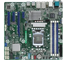 10pcs ASRock Rack E3C246D4U2-2T LGA1151 8xSATA 10GbE mATX Dual