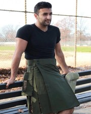 Tactical Hybrid Kilt - Camo Box Pleated