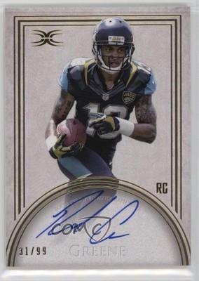 2015 Topps Definitive Collection Rookie 31/99 Rashad Greene #DRA-RG Auto RC u0u