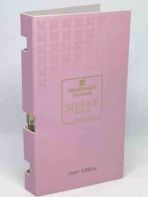 Fragrance du Bois Sirene Privee Parfum Sample spray 1.5ml  NEW