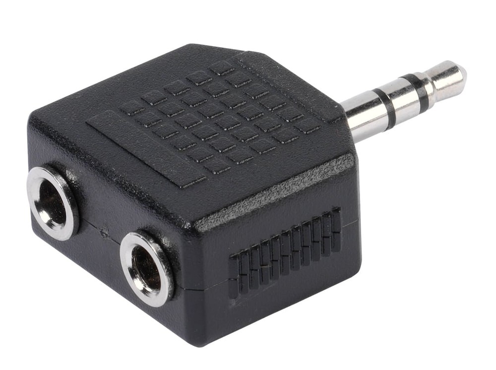 VIVANCO Y Adapter Klinke stereo Stecker 35 mm - 2x Buchse 35 m 1907041 2490₽
