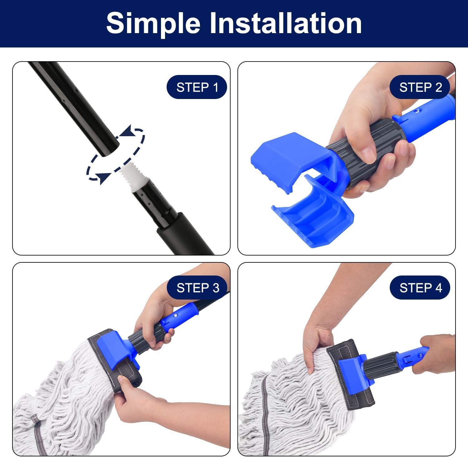 KeFanta 60 '' Heavy Duty Commercial Mops Floor