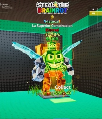 Fortnite Steal the Brainrot La Superior Combinacion Magical 2.7B **ULTRA RARE**