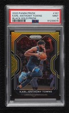 2020-21 Panini Prizm Black Gold Prizm 3/5 Karl-Anthony Towns #167 0bk3