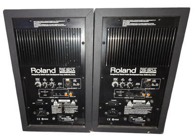 Roland DS-90A Active Studio Monitor Speakers Pair 24-bit Tested | eBay