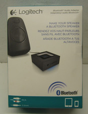 Logitech Bluetooth Audio Adapter Receiver Wireless Streaming 980-000910 Used 