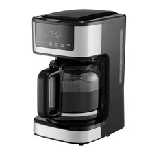12-Cup Drip Coffee Maker, Touch Screen, Keep Warm 4hr,Adjustable Brew,24hr Timer