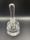 Vintage Orrefors Sweden Round Crystal Ball Perfume Bottle Stopper 1975 Signed — photo 2