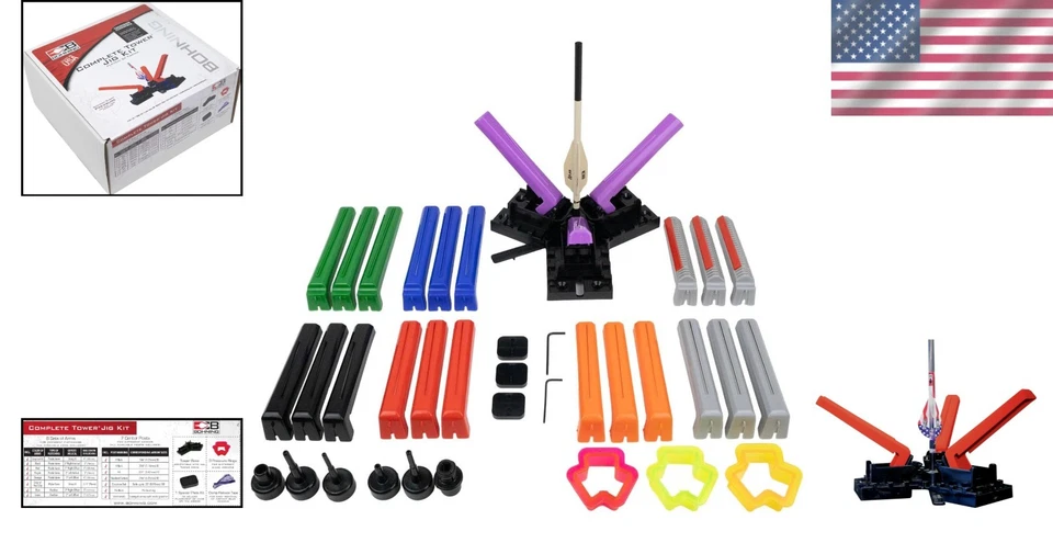 Tower Jig Kit for Fletching - Black - Image 2 of 4