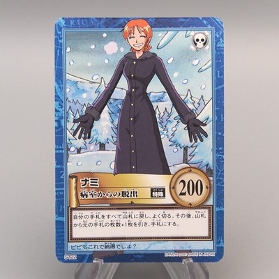 One Piece Card Nami S122 Hyper Battle Carddass 2001 MINT Japanese u667