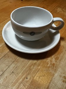 ZEPPELIN ESPRESSO CUP AND SAUCER
