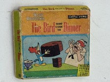 VTG Castle Films Super 8 B W Woody Woodpecker The Bird Who Came to Dinner No.560