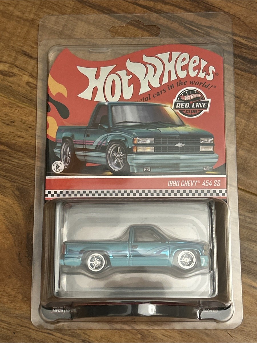 Hot Wheels RLC Exclusive Teal Blue Chevy 454 SS Pickup Truck JCP12