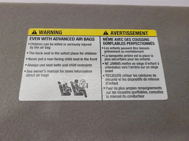 2005-12 NISSAN FRONTIER RH Passenger Sun Visor Without Illumination - Image 3 of 4