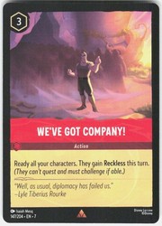 We've Got Company! 147/204 Archazia's Island Rare