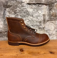 RED WING IRON RANGER MEN'S 6-INCH Copper Rough & Tough Leather 8085 NEW IN BOX