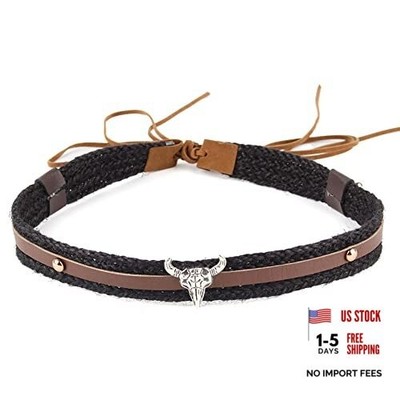 HatBands for Cowboy Rancher & Fedora Hats - Men & Women Handmade Hat Style a