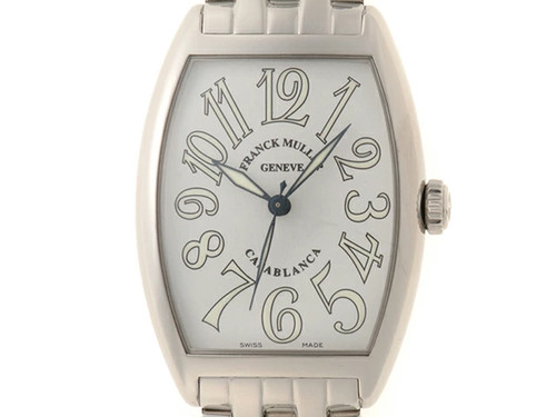 Franck Muller Casablanca 2852CASA Stainless Steel 31mm White Dial Men's #DW506