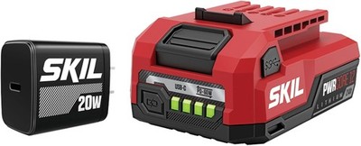 New Skil Pwr Core 12 2 Ah 12V Usb-C Battery And Charger Starter Kit CB5020A-11
