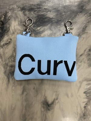 Curves by Sean Brown tote bag Light Blue Small Brand new Authentic