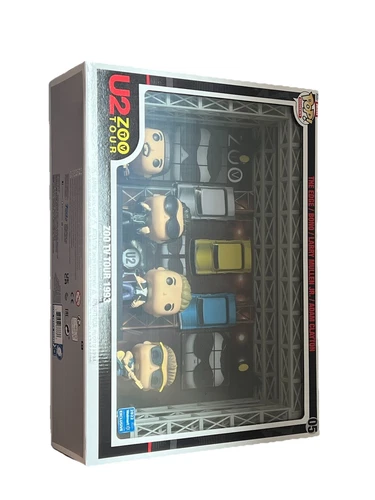 Funko Pop Moment Deluxe U2 Zoo TV Tour 1993 05 Figure, Limited Edition
