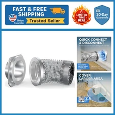 2.6ft Magnetic Dryer Vent Coupling - Ultimate Airtight Connector Solution