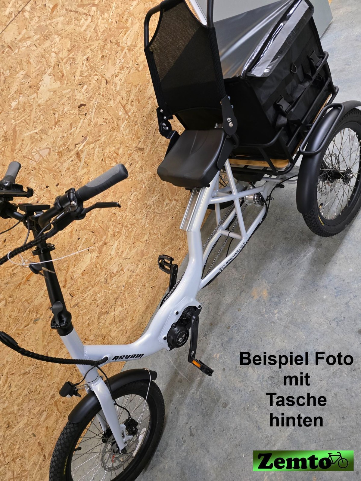 Elegantes Elektro Dreirad Faltbar Ebenbild