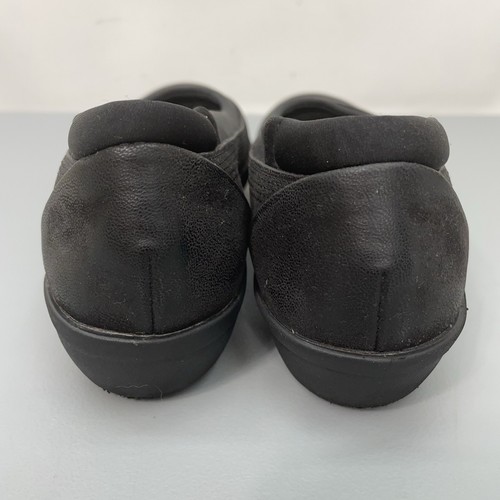 Clarks Cloudsteppers Ballet Flats Breeze Ayla Comfort Slip On Black Womens 7.5 - Picture 8 of 14
