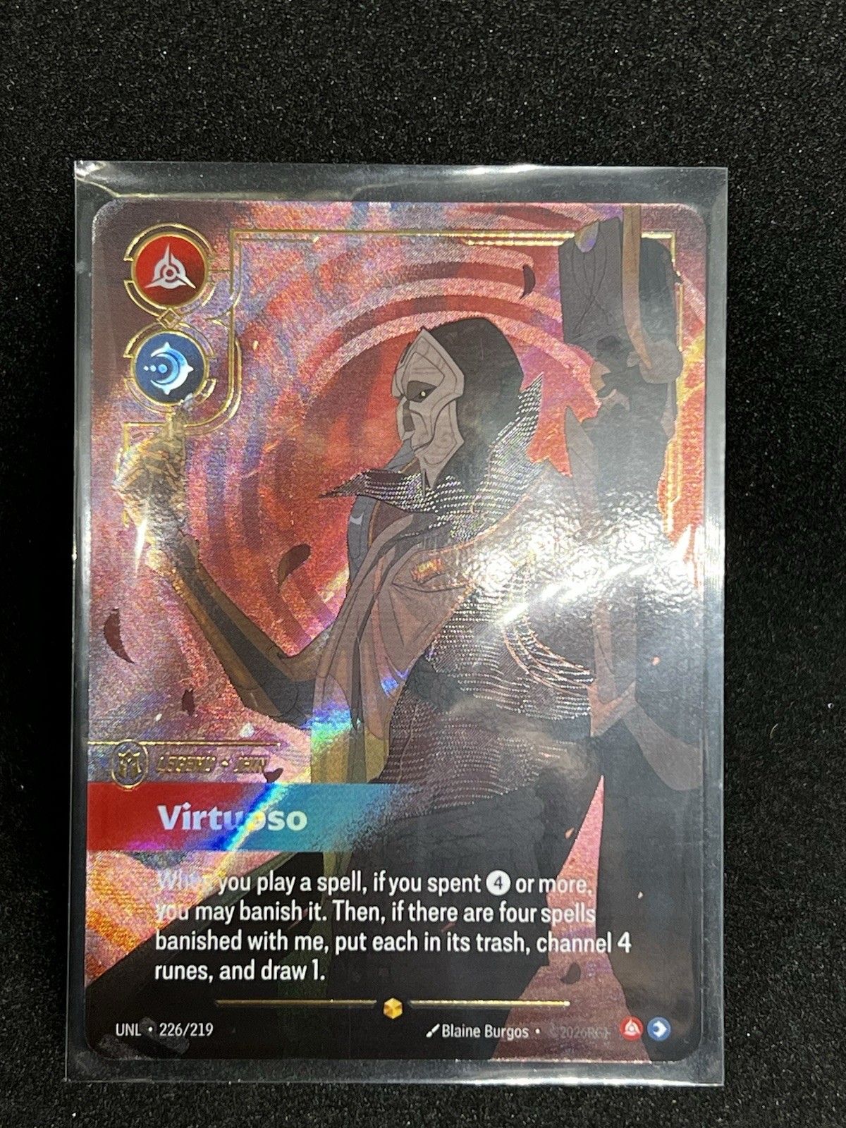 Jhin - Virtuoso (Overnumbered) - Unleashed (UNL) 226/219 Riftbound