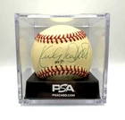Kirby Puckett Signed Baseball PSA/DNA with Letter of Authenticity HOF