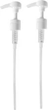 2-Pack Liter 33.8 Oz Shampoo Conditioner Pump Dispenser | Fits Most Salon Brand