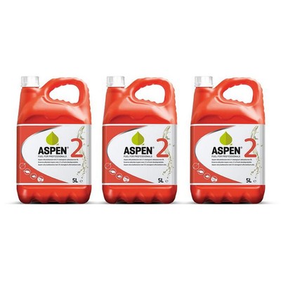 Aspen 2 Takt Gemisch Sonderkraftstoff vollsynthetisch Benzin Kettensäge 3 x 5L