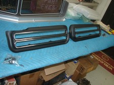 1969 Gto Metal Tail Light Lens Bezels New Reproduction Pontiac