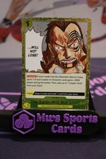 The Earth Will Not Lose! Rare OP08-115 One Piece Two Legends
