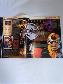 MEAN MACHINES SEGA GAMING MAGAZINE ISSUE 42 1996 MORTAL KOMBAT VINTAGE #42