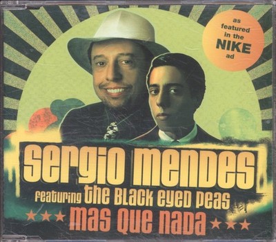 Sérgio Mendes Featuring the Black Eyed Peas Mas Que Nada CD Germany Concord 2006