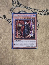 Yugioh Queen of the Blazing Domain MP25-EN147 1st Ed Prismatic Secret Rare NM 