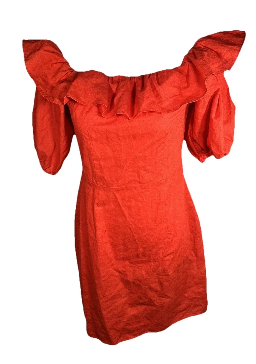 orange creek dress Orange Coral Long Tank Dress main image 0