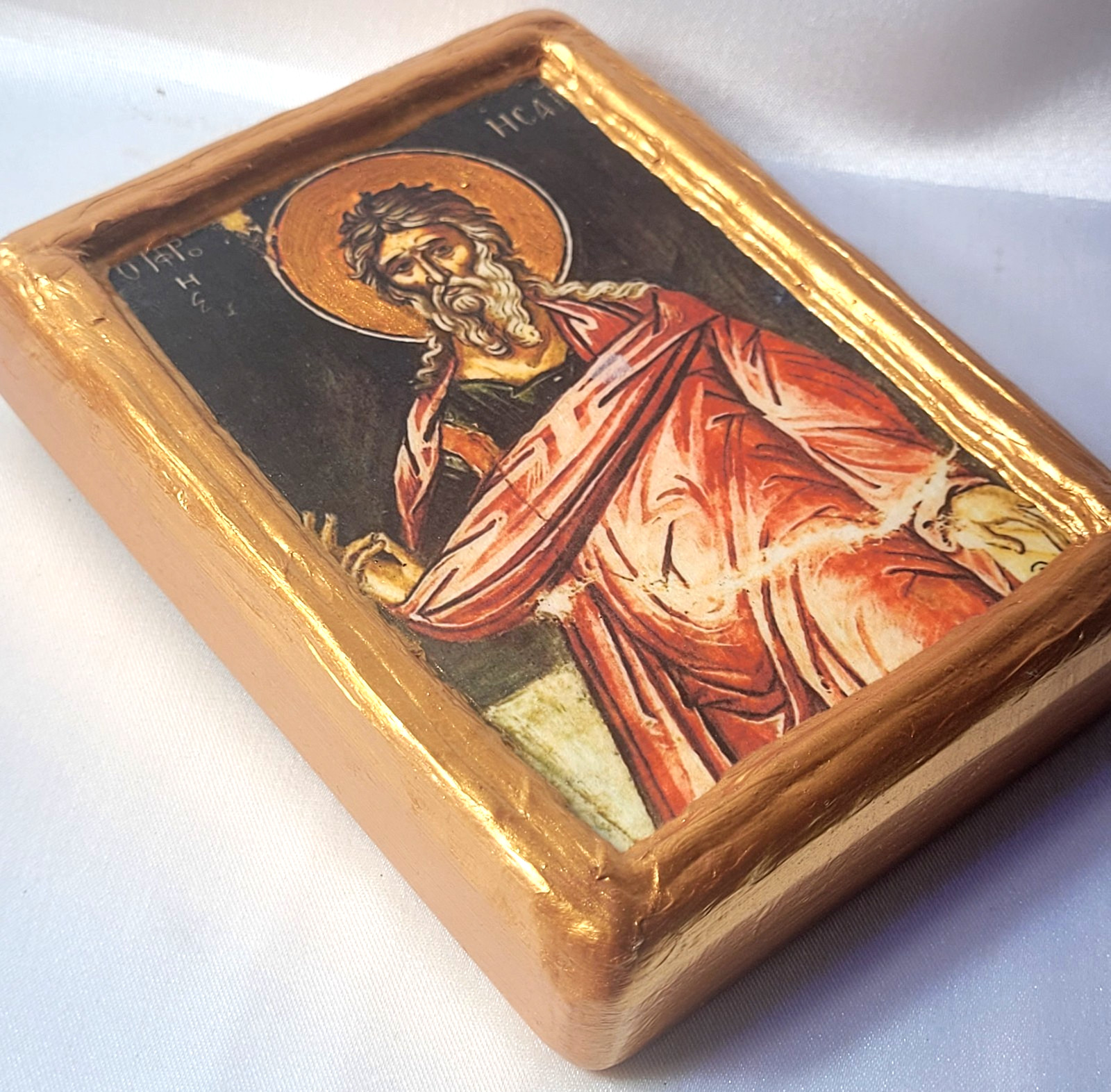 Saint Isaiah Esaias Isaias of Israel The Prophet Eastern Greek Orthodox Icon