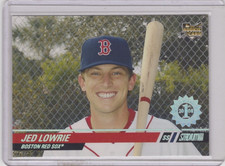 2008 Topps Stadium Club First Day Issue Jed Lowrie Rookie Boston Red Sox #119
