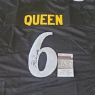 Patrick Queen Pittsburgh Steelers #6 Signed Football Jersey JSA Authenticated