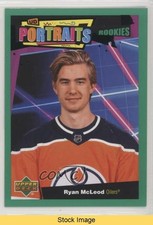 2020-21 Upper Deck UD Portraits Rookies Green Ryan Mcleod #P-70 READ 0gn4