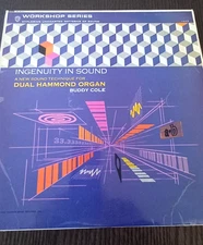 Ingenuity in Sound.Buddy Cole.Dual Hammond Organ 12" LP. Warner Bros. 1442 Good